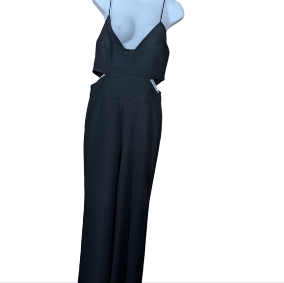 A.L.C Milan cutout Black Jumpsuit.... Size 10 - Picture 9 of 10
